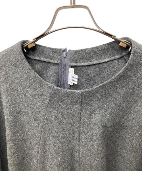 COMME des GARCONS（コムデギャルソン）COMME des GARCONS (コムデギャルソン) アシンメトリーワンピース グレー サイズ:XSの古着・服飾アイテム