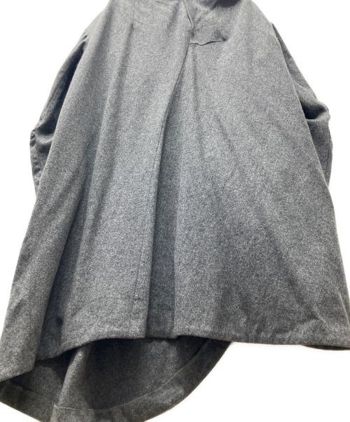 COMME des GARCONS（コムデギャルソン）COMME des GARCONS (コムデギャルソン) アシンメトリーワンピース グレー サイズ:XSの古着・服飾アイテム