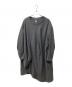 COMME des GARCONS（コムデギャルソン）の古着「アシンメトリーワンピース」｜グレー