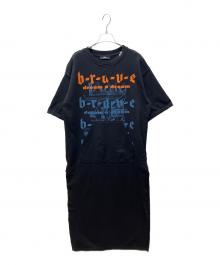 DIESEL（ディーゼル）の古着「半袖ワンピース」｜ブラック
