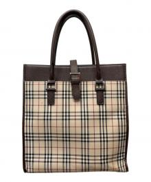 BURBERRY（バーバリー）の古着「トートバッグ」｜ブラウン