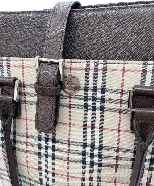 BURBERRY（バーバリー）BURBERRY (バーバリー) トートバッグ ブラウンの古着・服飾アイテム