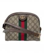 GUCCIグッチ）の古着「オフィディア スモール ショルダーバッグ」｜ベージュブラウン
