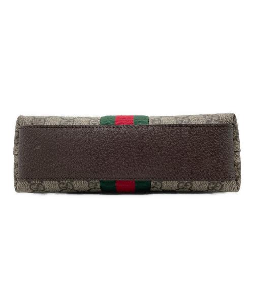 GUCCI（グッチ）GUCCI (グッチ) オフィディア スモール ショルダーバッグ ベージュブラウンの古着・服飾アイテム