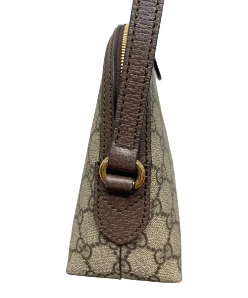 GUCCI（グッチ）GUCCI (グッチ) オフィディア スモール ショルダーバッグ ベージュブラウンの古着・服飾アイテム