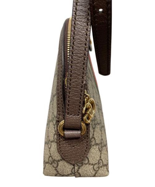 GUCCI（グッチ）GUCCI (グッチ) オフィディア スモール ショルダーバッグ ベージュブラウンの古着・服飾アイテム