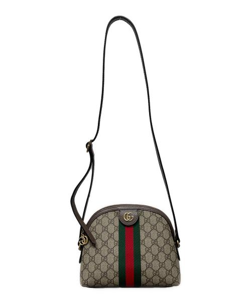 GUCCI（グッチ）GUCCI (グッチ) オフィディア スモール ショルダーバッグ ベージュブラウンの古着・服飾アイテム