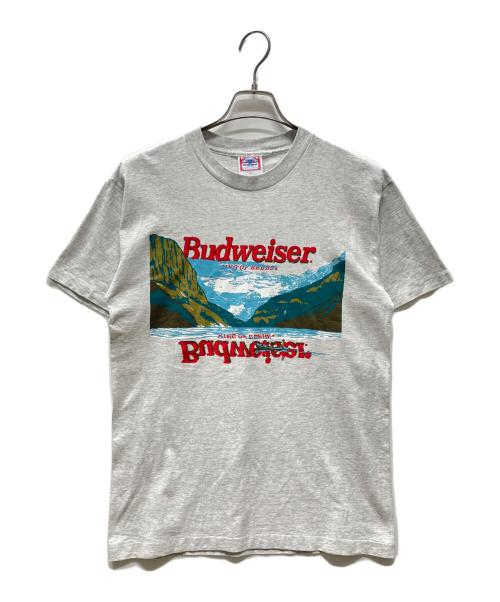 BUDWEISER（バドワイザー）BUDWEISER (バドワイザー) 半袖カットソー グレー サイズ:Mの古着・服飾アイテム
