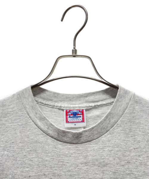 BUDWEISER（バドワイザー）BUDWEISER (バドワイザー) 半袖カットソー グレー サイズ:Mの古着・服飾アイテム