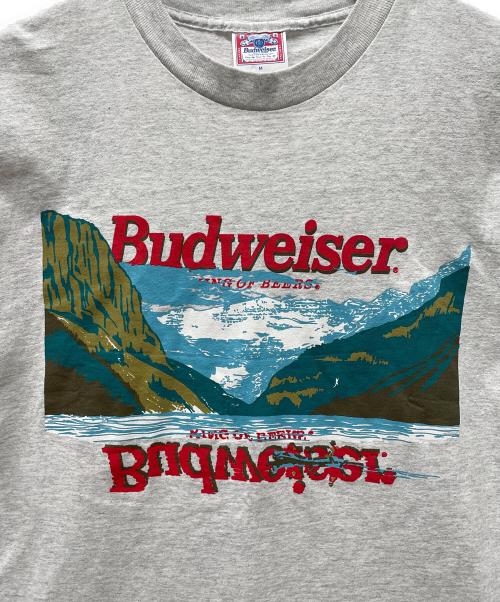 BUDWEISER（バドワイザー）BUDWEISER (バドワイザー) 半袖カットソー グレー サイズ:Mの古着・服飾アイテム