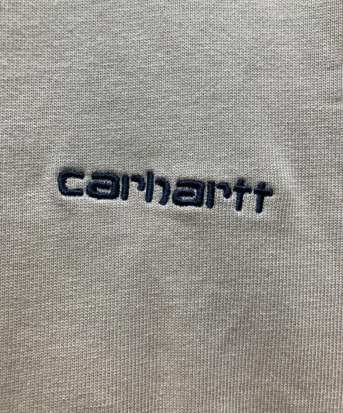 Carhartt WIP（カーハート ワーク イン プログレス）Carhartt WIP (カーハート ワーク イン プログレス) CORD RUGBY POLO ラガーシャツ ブラウン サイズ:XXLの古着・服飾アイテム