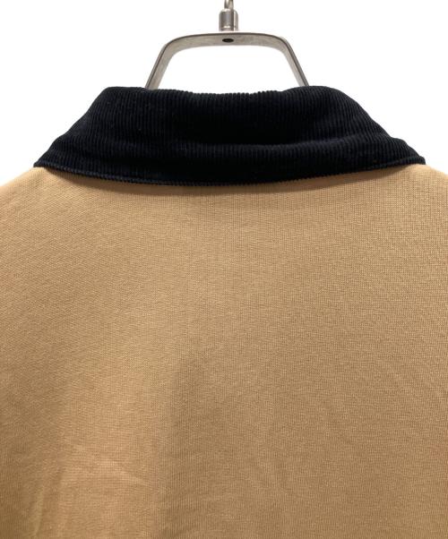 Carhartt WIP（カーハート ワーク イン プログレス）Carhartt WIP (カーハート ワーク イン プログレス) CORD RUGBY POLO ラガーシャツ ブラウン サイズ:XXLの古着・服飾アイテム