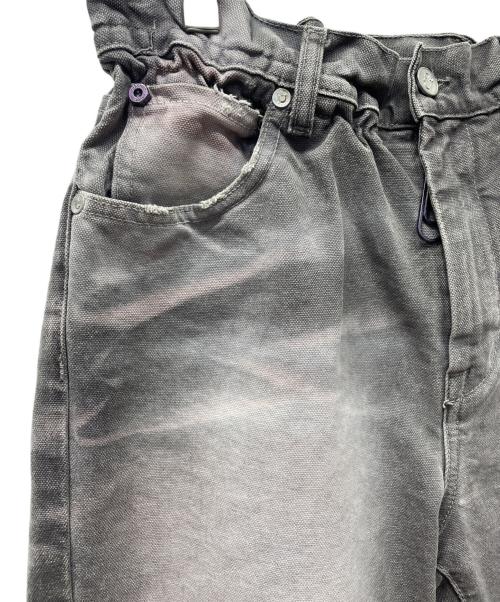 OFFWHITE（オフホワイト）OFFWHITE (オフホワイト) LOW CROTCH Jeans Grey ブラック サイズ:76cm (W30)の古着・服飾アイテム
