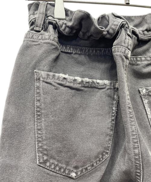 OFFWHITE（オフホワイト）OFFWHITE (オフホワイト) LOW CROTCH Jeans Grey ブラック サイズ:76cm (W30)の古着・服飾アイテム
