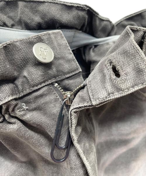 OFFWHITE（オフホワイト）OFFWHITE (オフホワイト) LOW CROTCH Jeans Grey ブラック サイズ:76cm (W30)の古着・服飾アイテム