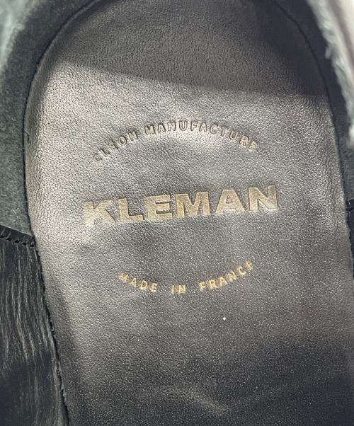 KLEMAN（クレマン）KLEMAN (クレマン) レザーシューズ Ｕチップ FRODAN ブラック サイズ:39の古着・服飾アイテム