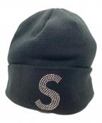 New Era×SUPREMEニューエラ×シュプリーム）の古着「ニット帽」｜ブラック