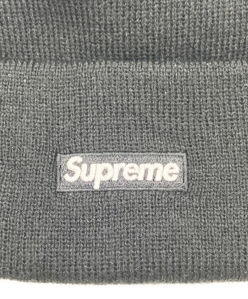 New Era（ニューエラ）New Era (ニューエラ) SUPREME (シュプリーム) ニット帽 ブラックの古着・服飾アイテム
