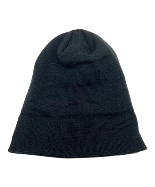 New Era（ニューエラ）New Era (ニューエラ) SUPREME (シュプリーム) ニット帽 ブラックの古着・服飾アイテム