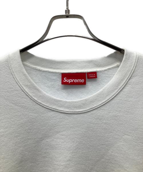 SUPREME（シュプリーム）Supreme (シュプリーム) スモールボックスロゴクルーネックスウェット ホワイト サイズ:XXLの古着・服飾アイテム