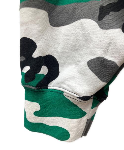 SUPREME（シュプリーム）Supreme (シュプリーム) Small Box Zip Up Hooded Sweatshirt グリーン×グレー サイズ:XXLの古着・服飾アイテム