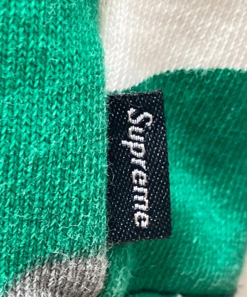 SUPREME（シュプリーム）Supreme (シュプリーム) Small Box Zip Up Hooded Sweatshirt グリーン×グレー サイズ:XXLの古着・服飾アイテム