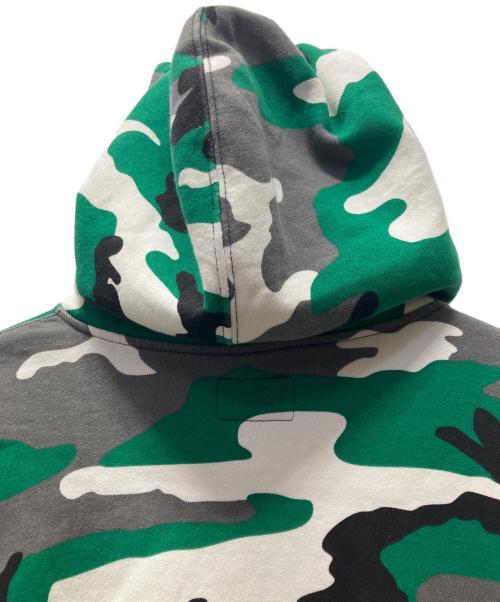 SUPREME（シュプリーム）Supreme (シュプリーム) Small Box Zip Up Hooded Sweatshirt グリーン×グレー サイズ:XXLの古着・服飾アイテム