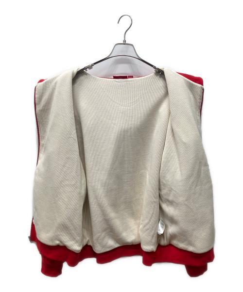 SUPREME（シュプリーム）Supreme (シュプリーム) Arc Thermal Zip Hooded Sweatshirt 2024FW  レッド サイズ:Lの古着・服飾アイテム