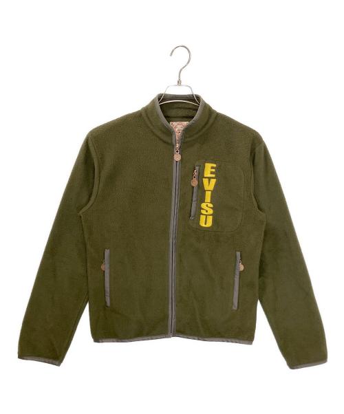 EVISU（エヴィス）EVISU (エヴィス) フリースジャケット オリーブ サイズ:36の古着・服飾アイテム