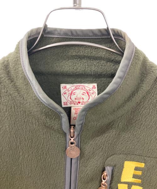 EVISU（エヴィス）EVISU (エヴィス) フリースジャケット オリーブ サイズ:36の古着・服飾アイテム