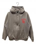 stussyステューシー）の古着「パーカー」｜グレー