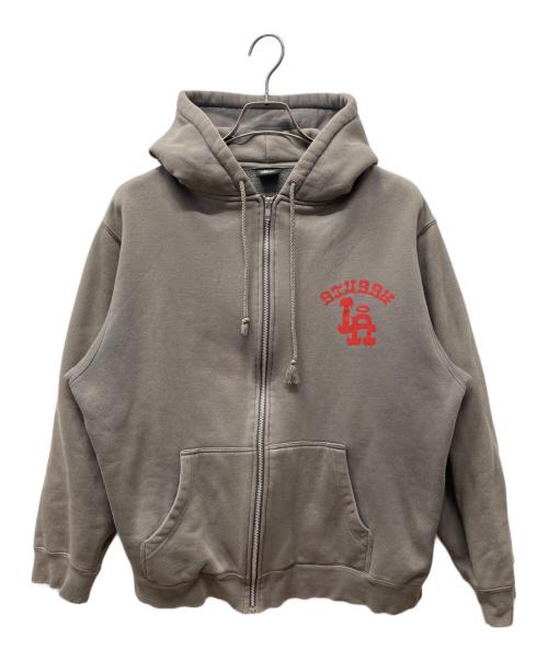stussy（ステューシー）stussy (ステューシー) パーカー グレー サイズ:Mの古着・服飾アイテム
