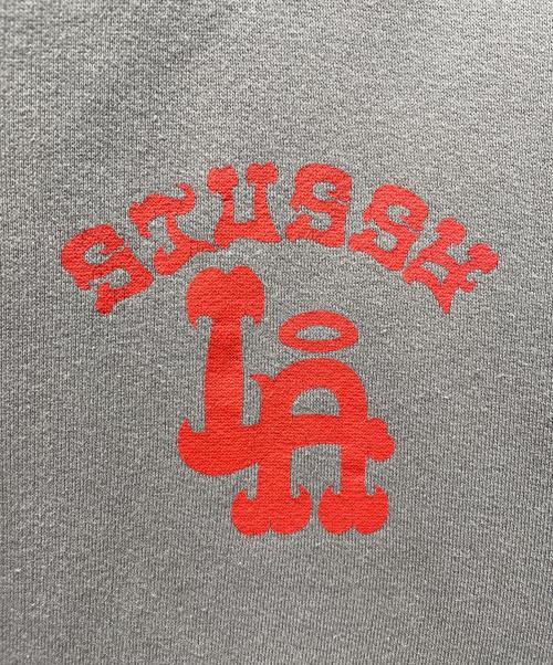 stussy（ステューシー）stussy (ステューシー) パーカー グレー サイズ:Mの古着・服飾アイテム