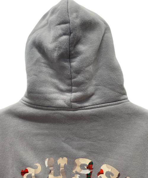 stussy（ステューシー）stussy (ステューシー) パーカー グレー サイズ:Mの古着・服飾アイテム