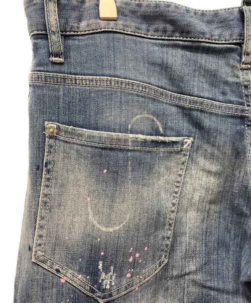 DSQUARED2（ディースクエアード）DSQUARED2 (ディースクエアード) デニムパンツ ネイビー サイズ:52の古着・服飾アイテム