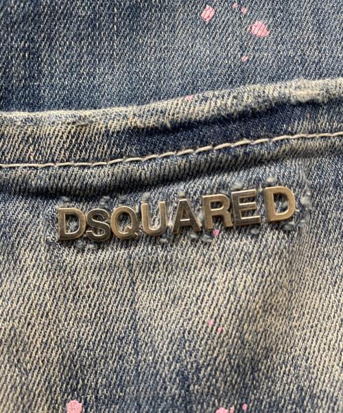 DSQUARED2（ディースクエアード）DSQUARED2 (ディースクエアード) デニムパンツ ネイビー サイズ:52の古着・服飾アイテム