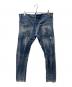 DSQUARED2 (ディースクエアード) デニムパンツ ネイビー サイズ:52：10000円