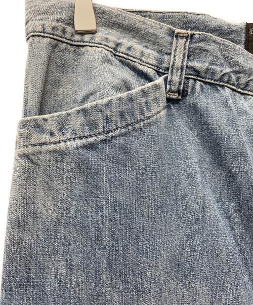 RRL（ダブルアールエル）RRL (ダブルアールエル) セーラー レースアップ ボタンフライ デニムパンツ インディゴ サイズ:81cm (W32)の古着・服飾アイテム
