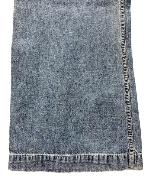 RRL（ダブルアールエル）RRL (ダブルアールエル) セーラー レースアップ ボタンフライ デニムパンツ インディゴ サイズ:81cm (W32)の古着・服飾アイテム