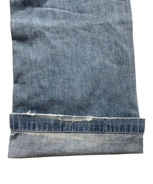 RRL（ダブルアールエル）RRL (ダブルアールエル) セーラー レースアップ ボタンフライ デニムパンツ インディゴ サイズ:81cm (W32)の古着・服飾アイテム