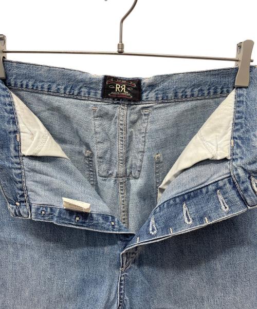 RRL（ダブルアールエル）RRL (ダブルアールエル) セーラー レースアップ ボタンフライ デニムパンツ インディゴ サイズ:81cm (W32)の古着・服飾アイテム