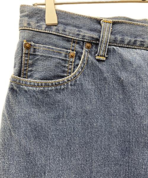 RRL（ダブルアールエル）RRL (ダブルアールエル) シンチバック デニムパンツ インディゴ サイズ:83.5cm (W33)の古着・服飾アイテム