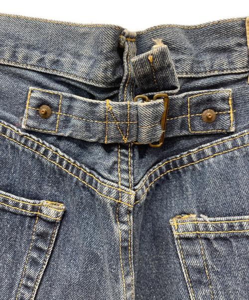 RRL（ダブルアールエル）RRL (ダブルアールエル) シンチバック デニムパンツ インディゴ サイズ:83.5cm (W33)の古着・服飾アイテム