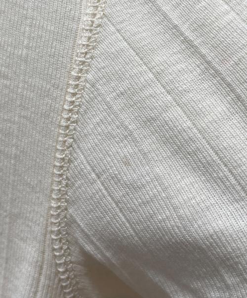 RRL（ダブルアールエル）RRL (ダブルアールエル) ヘンリーネック半袖カットソー アイボリー サイズ:1の古着・服飾アイテム