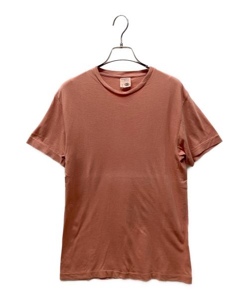 RRL（ダブルアールエル）RRL (ダブルアールエル) 半袖カットソー ピンク サイズ:Sの古着・服飾アイテム