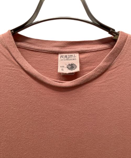 RRL（ダブルアールエル）RRL (ダブルアールエル) 半袖カットソー ピンク サイズ:Sの古着・服飾アイテム