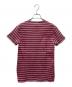 RRL (ダブルアールエル) 半袖カットソー　Pirate Flag Theme Striped T-shirt レッド サイズ:XS：8000円