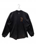 Disney PARKSディズニーパーク）の古着「長袖カットソー　SPIRIT JERSEY」｜ブラック×ブラウン