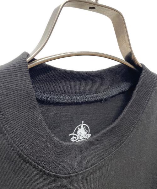 Disney PARKS（ディズニーパーク）Disney PARKS (ディズニーパーク) 長袖カットソー　SPIRIT JERSEY ブラック×ブラウン サイズ:Sの古着・服飾アイテム