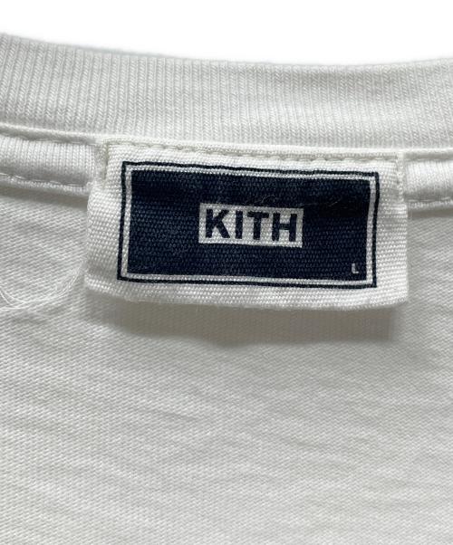 KITH（キス）KITH (キス) 半袖カットソー　Nanzuka Gallery Tanaami Tee ホワイト サイズ:Lの古着・服飾アイテム